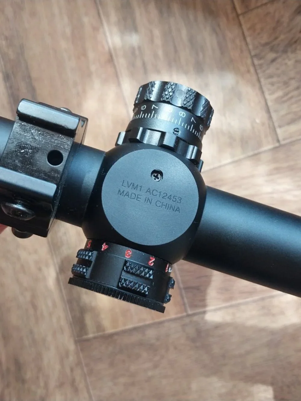 Barska 4-16x40 Long Range Riflescope Black AC12453 Used Pre-owned